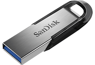 SANDISK Ultra Flair - USB-Stick (16 GB, Silber/Schwarz)